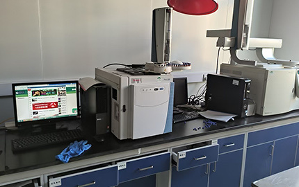 Analytical instruments in a laboratory setting